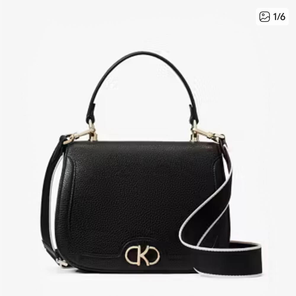kate spade Kyla Top Handle Saddle Bag - Unique Logo